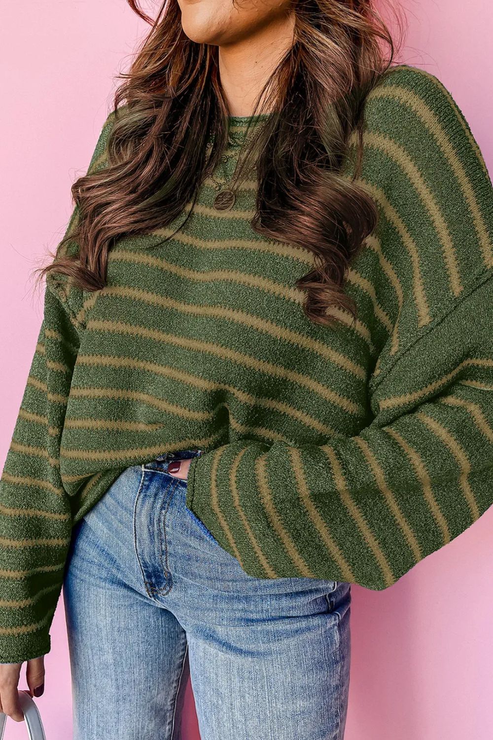 we47 tiny stripe lightweight sweater