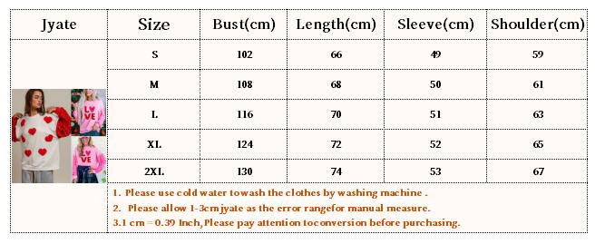 We187 Valentine's Day Sequined Sleeves Versatile Top Sweet Style Long Sleeve Pullover for Women