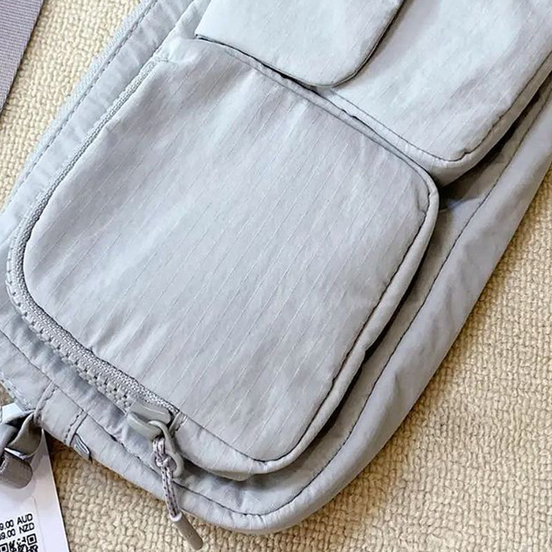 We165 Multi Pocket Camera Crossbody Bag  Women's Casual Shoulder Bag Armpit Bag Waist Bag Zipper Waterproof Bag